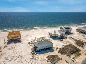 Island Sun - First Row Beach House! Fun and games galore - including a private volleyball pit! home